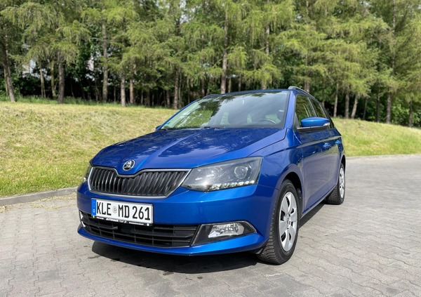 Skoda Fabia cena 37900 przebieg: 160000, rok produkcji 2017 z Olszyna małe 781